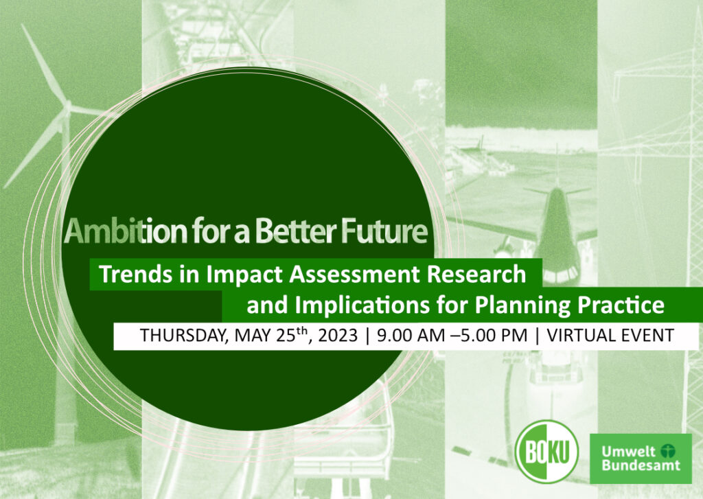 Flyer for the event Ambition for a Better Future